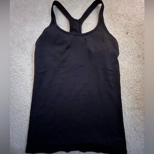 Black Ebb To Be ribbed Lululemon Tank Top